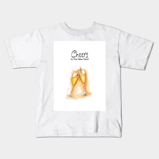 Cheers to the New Year! Kids T-Shirt